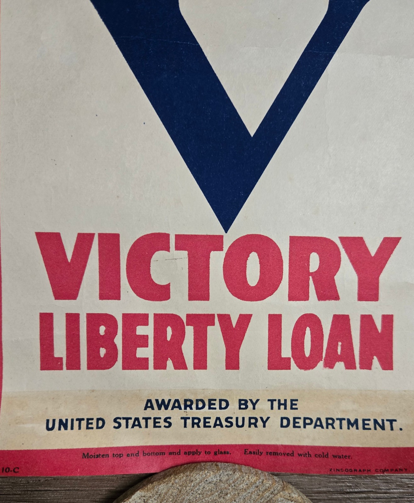 Original Victory Liberty Loan " Buy Buy Buy " WWI Poster 21" x 14" + Mini Poster