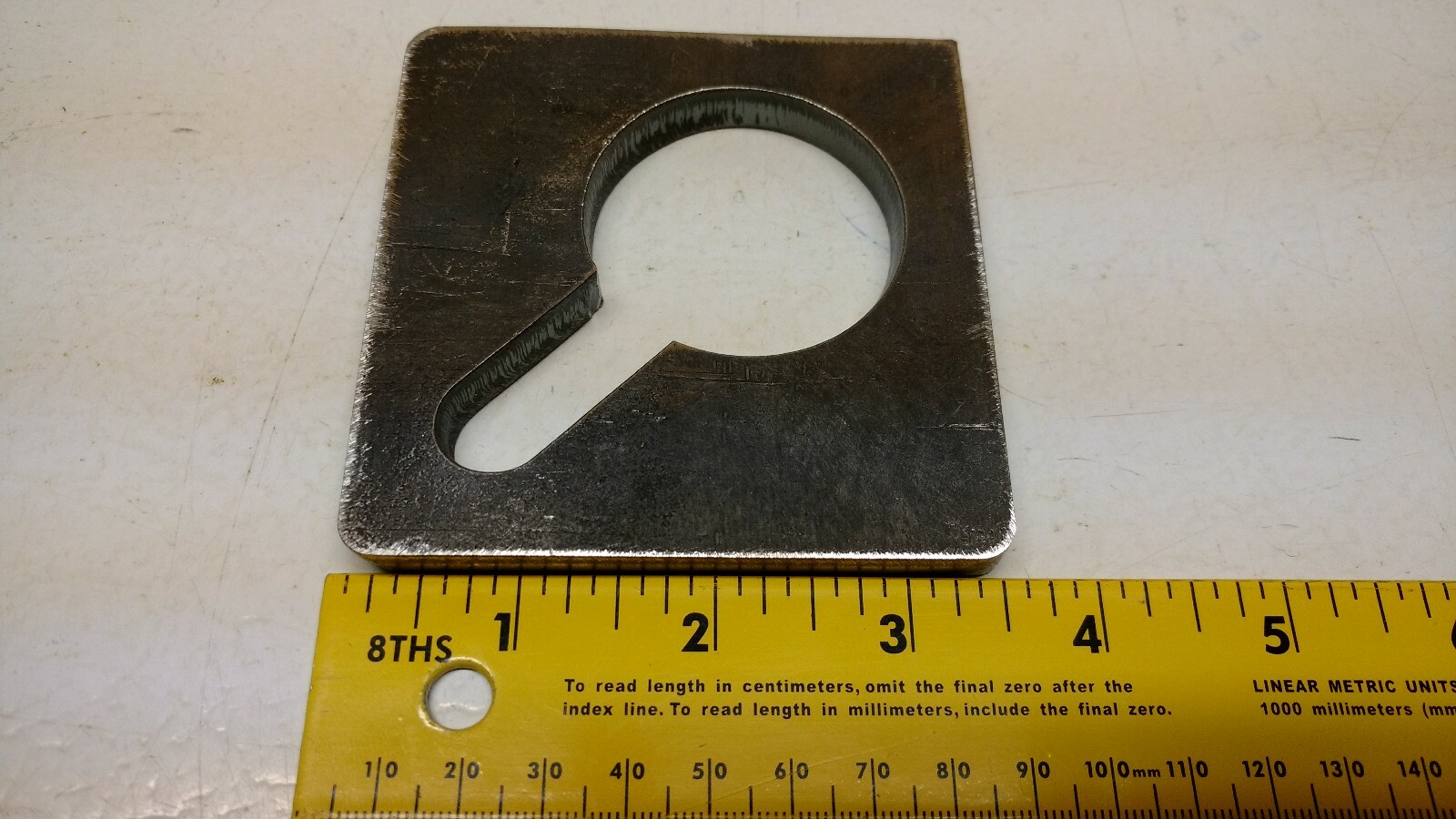 **NEW WELD ON STEEL BANJO EYE - FOR 3/8" CHAIN - TRAILER TIE DOWN - TOW STRAP**