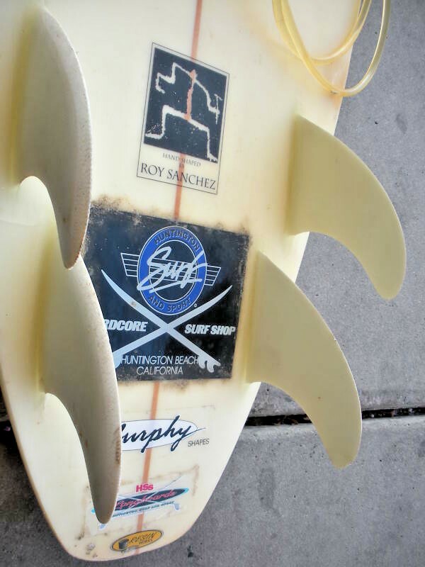 PACIFIC WAVE CRAFT SURFBOARD ( HANDCRAFTED BY ROY SANCHEZ