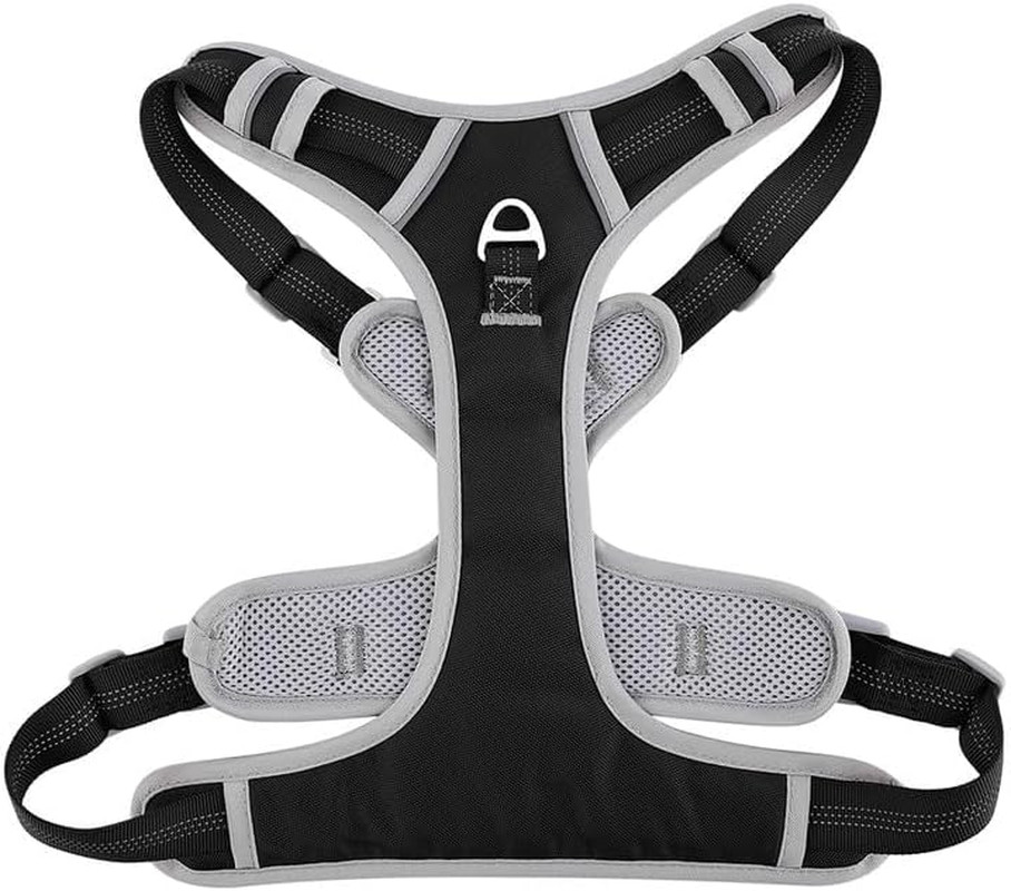 Adjustable Dog Harness - No Pull, Reflective, Soft Padded for Small, Medium, Lar