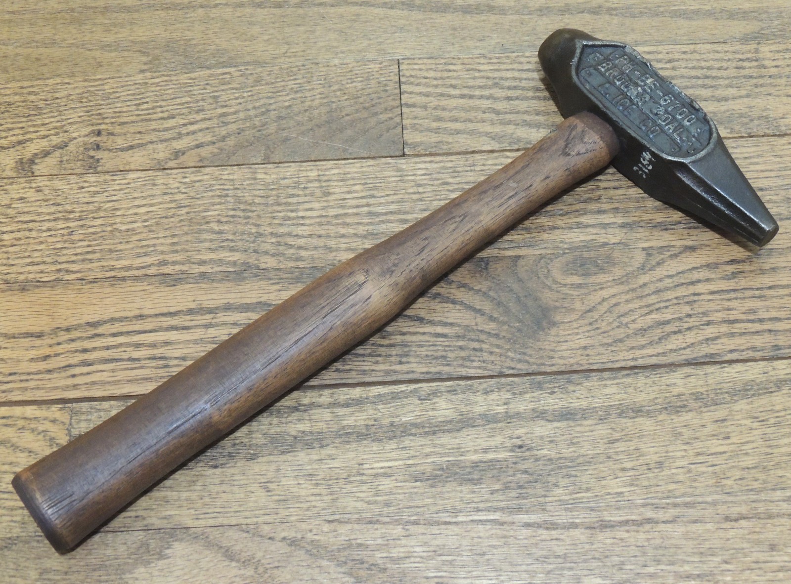 BROOKS COAL & ICE Co. ADVERTISING COAL HAMMER-MAJESTIC SMOKELESS-ANTIQUE TOOL