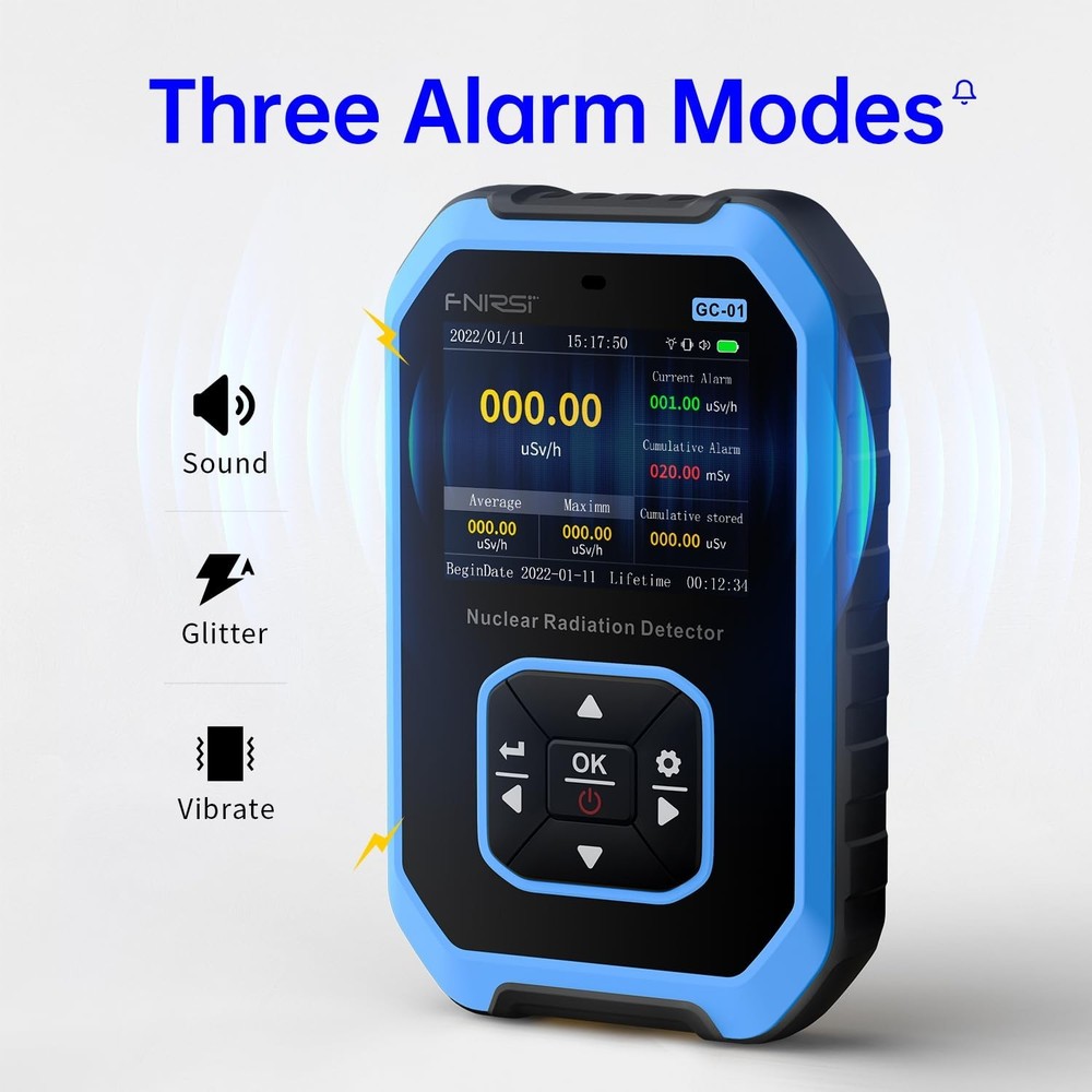 Multifunctional Radiation Detector Meter