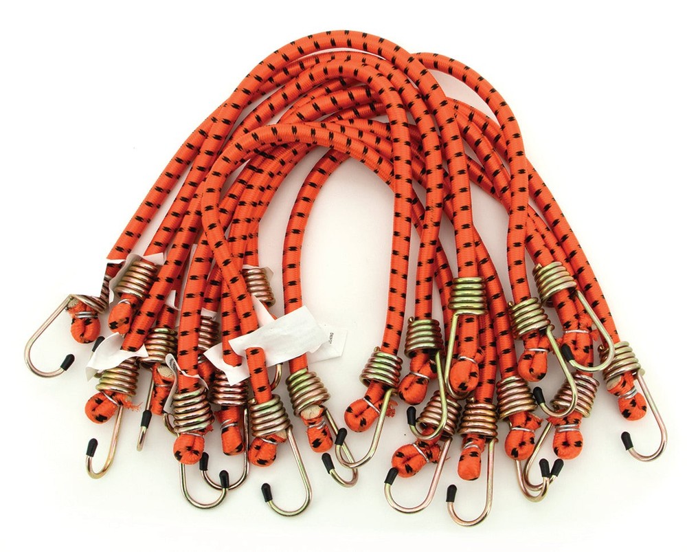 10pc 18" Heavy Duty Bungee Cord Set