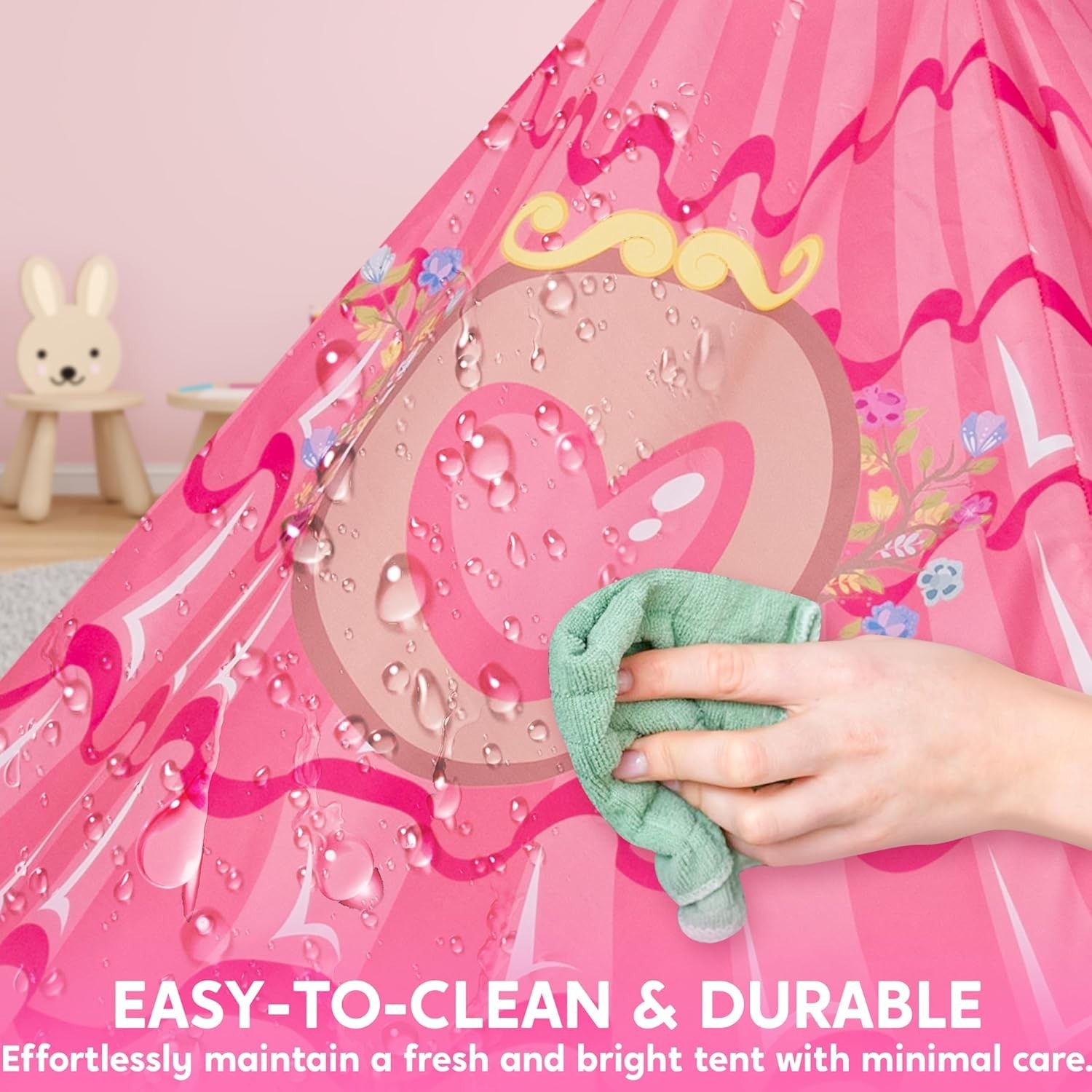 Princess Tent Girls Large Playhouse Kids Castle Play Tent for Children