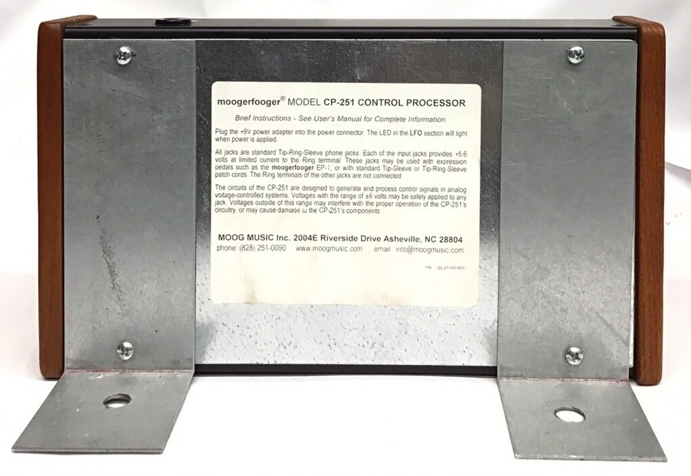 DEFECTIVE Moog Moogerfooger CP251 Control Processor with Power Cord G3D