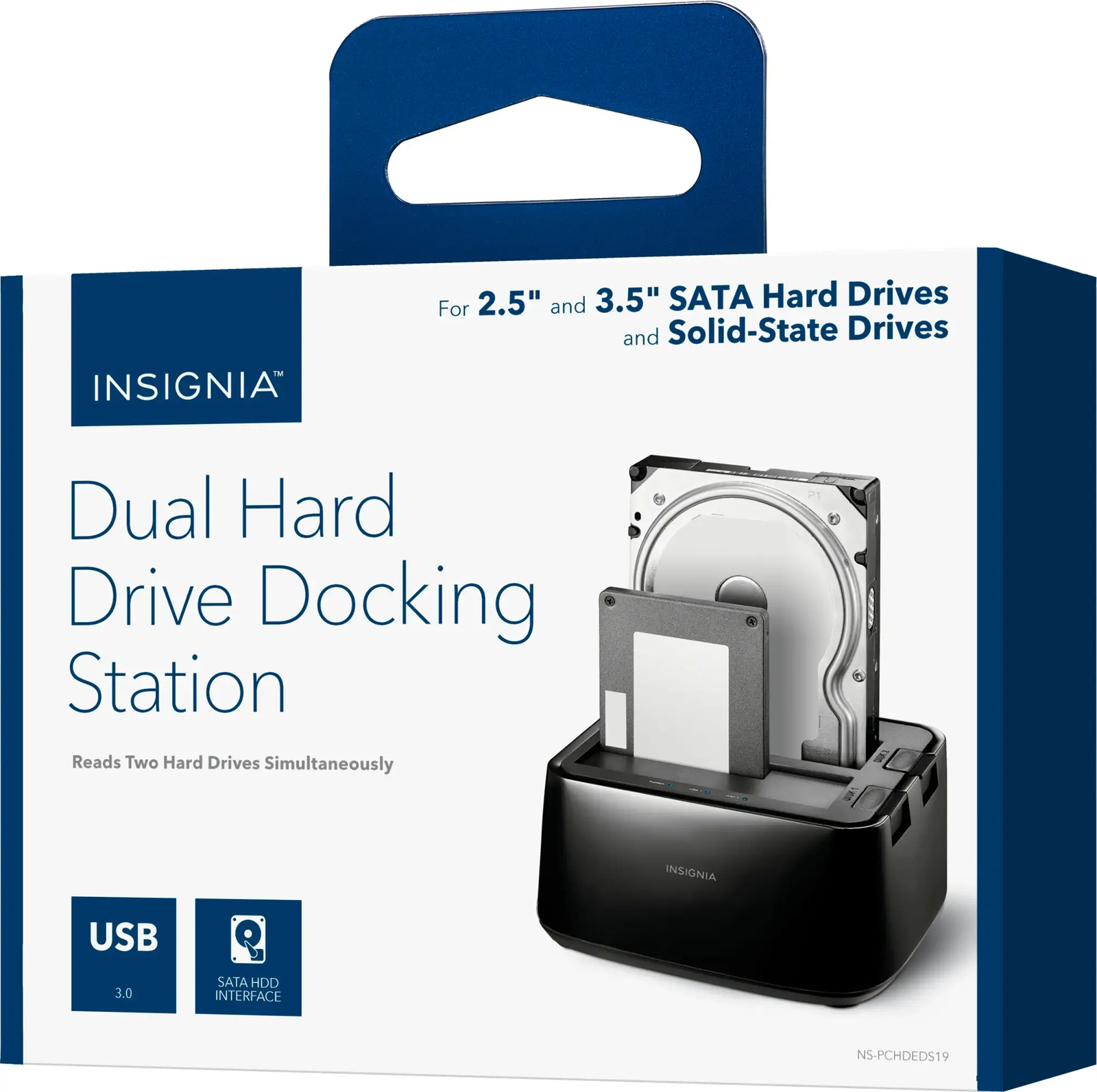 Insignia - 2-Bay HDD docking station - In Retail Box (VG)