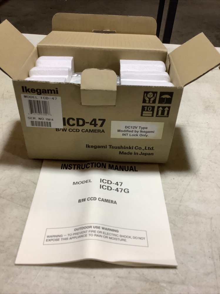 Ikegami ICD-47 B/W CCD Camera