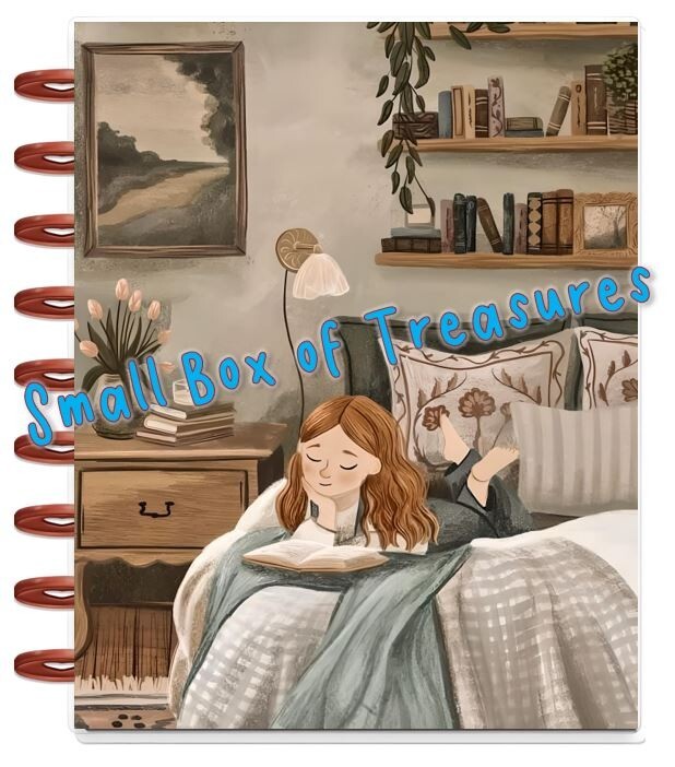 Quiet Reading Cover Set for use with Classic Happy Planner-