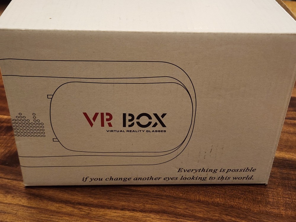 VR Box Virtual Reality 3D Glasses Compatible with Smartphone Headset