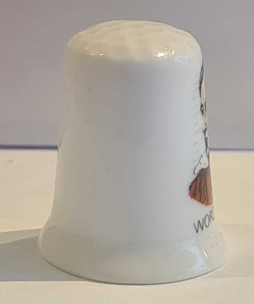 Wordsworth Thimble Fine Bone China Thimble William Wordsworth