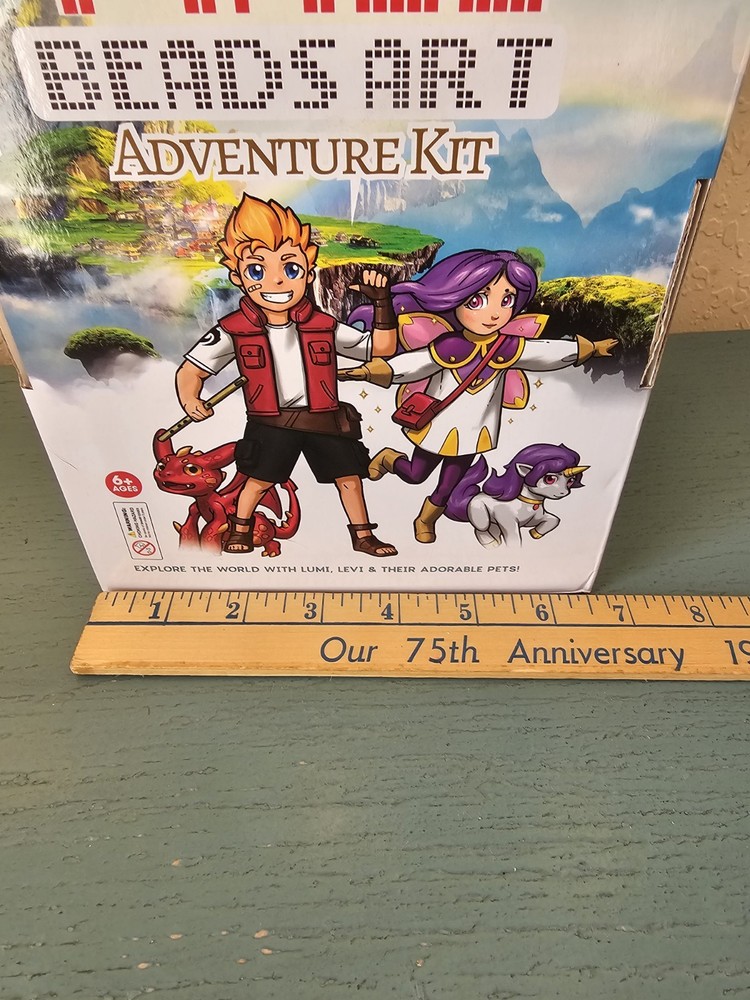 EvoRetro Pixel Beads Art Adventure Kit-Very Good