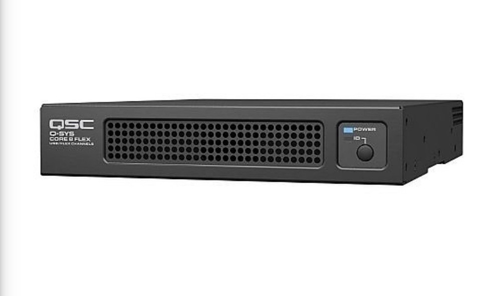 QSC Q-SYS Core 8 FLEX Network Audio, Video & Control Analog I/O Processor - NEW