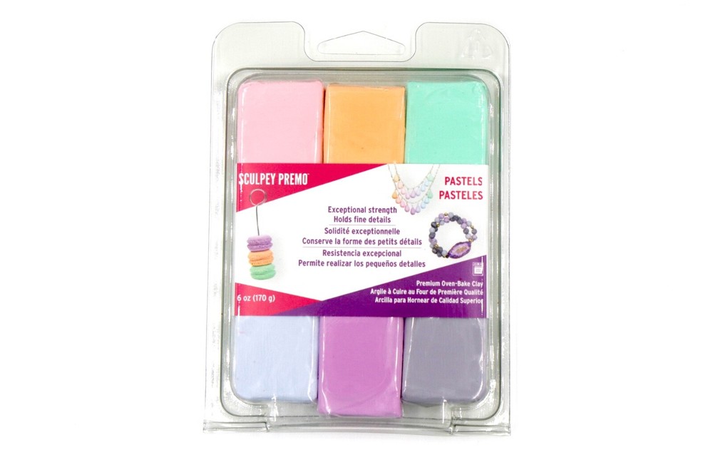 Polymer Clay Tools & Cutters Bundle Kit - Texturing / Blade / Sculpey Premo