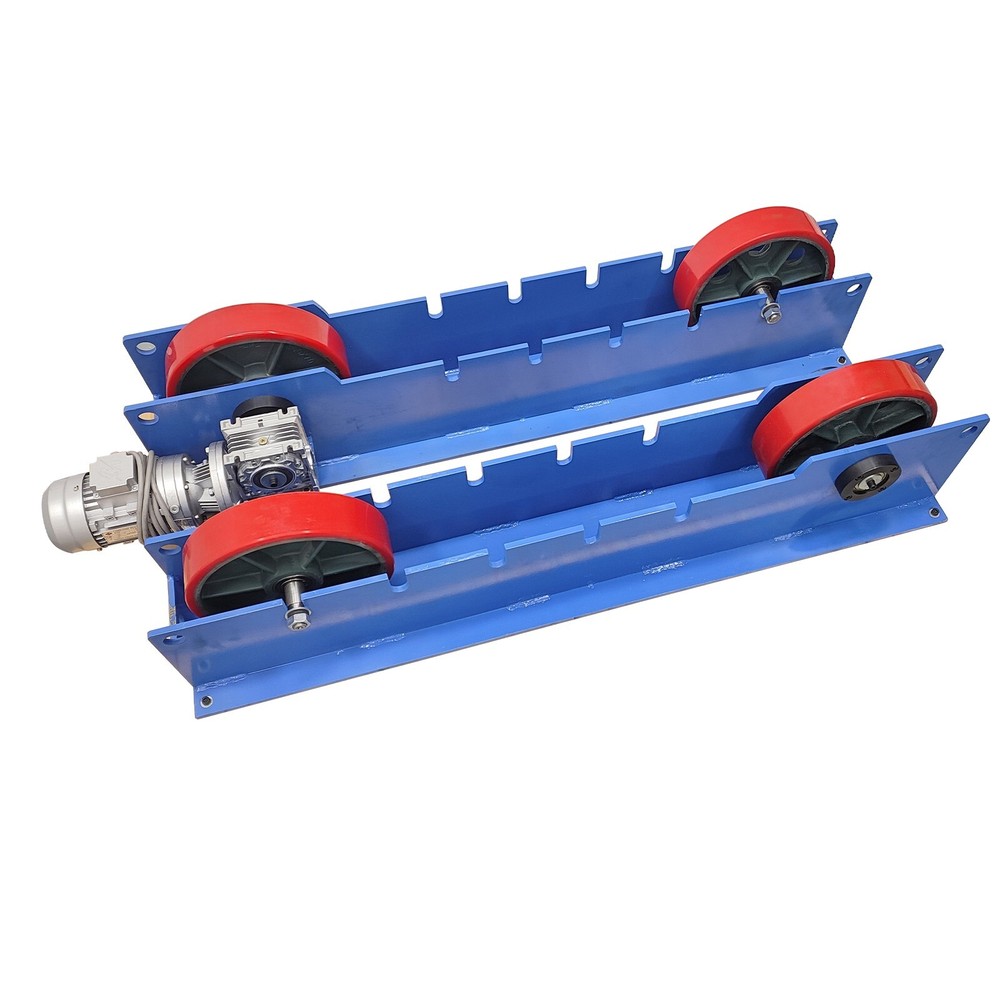 220V 3T Digital Line-Control Adjust Welding Turning Roller Rack Welding Bench