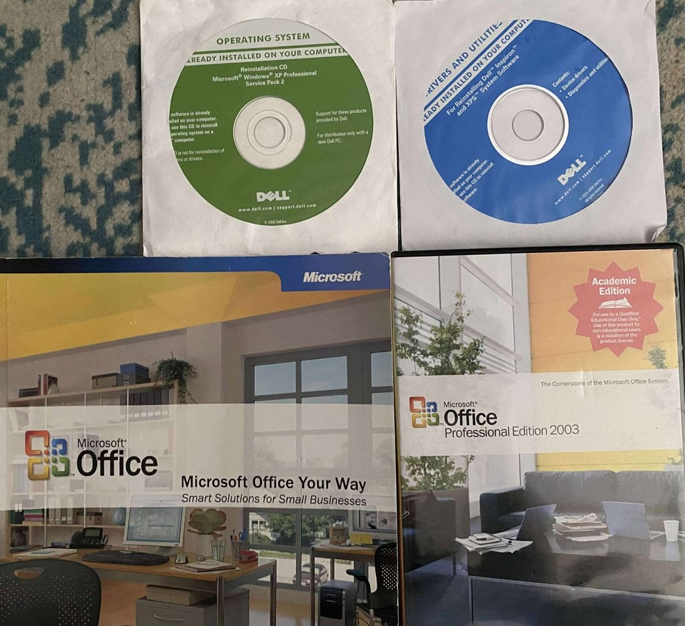 Microsoft Office Professional Edition 2003 with Windows XP Service Pack 2 CD