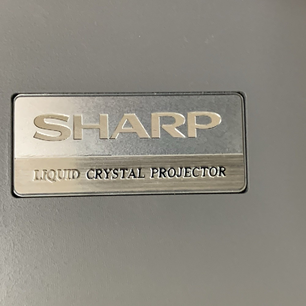 Vtg SHARP Vision LCD Conference/Home Projector XG-E69OU TESTED W/Case Cords DC