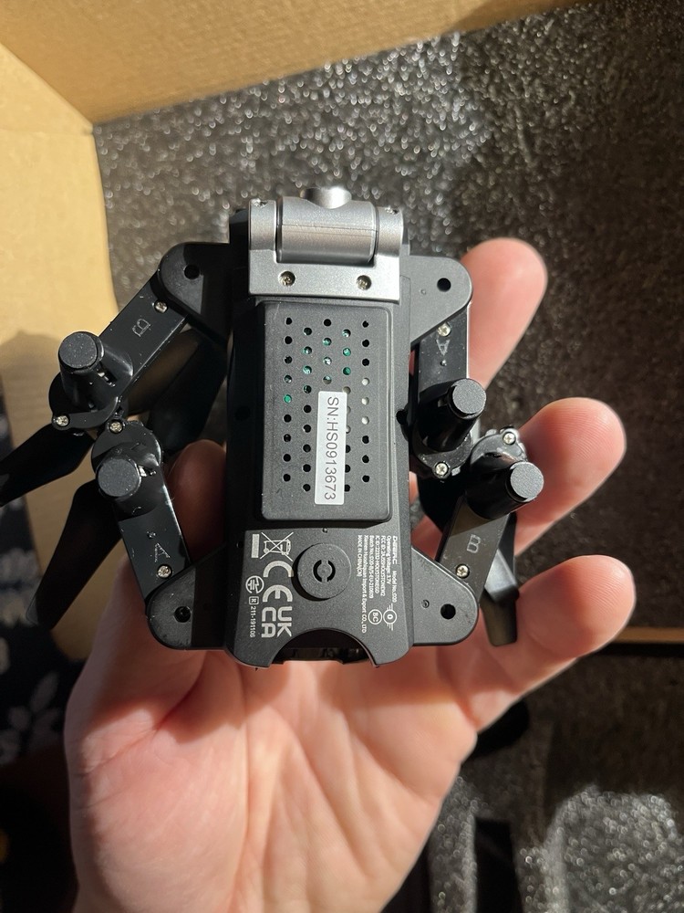 DEERC D20 Mini Drone Silver 720p HD FPV Camera New