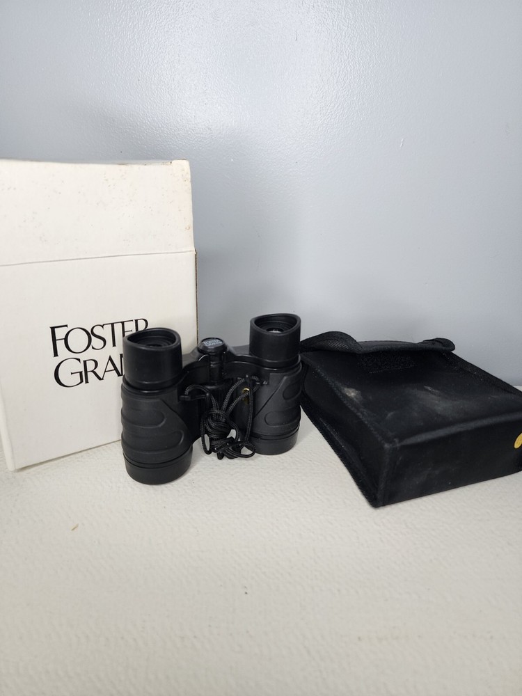 Foster Grant Binoculars with Case Mint Condition