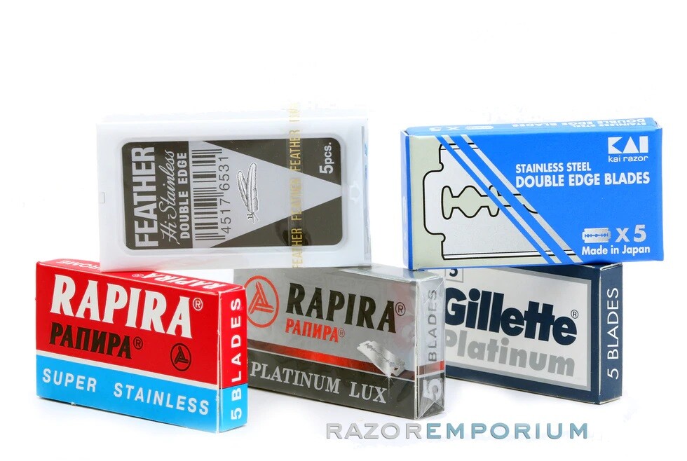 Aggressive Kit | DE Blade Sample Packs | Razor Emporium