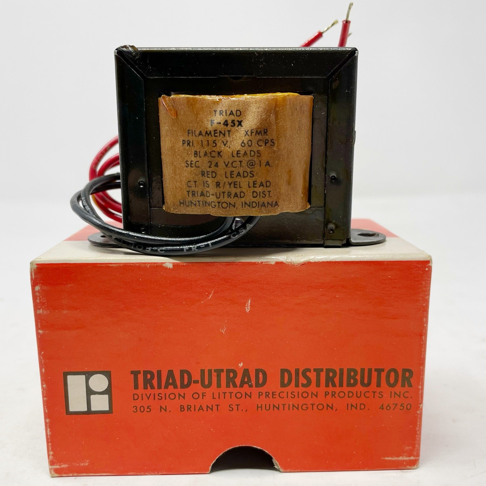 Triad F-45X Filament Transformer Untested
