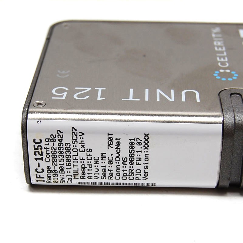 Celerity Unit IFC-125C Mass Flow Controller MFC (Ar/20SLM) D-Net Digital C-Seal