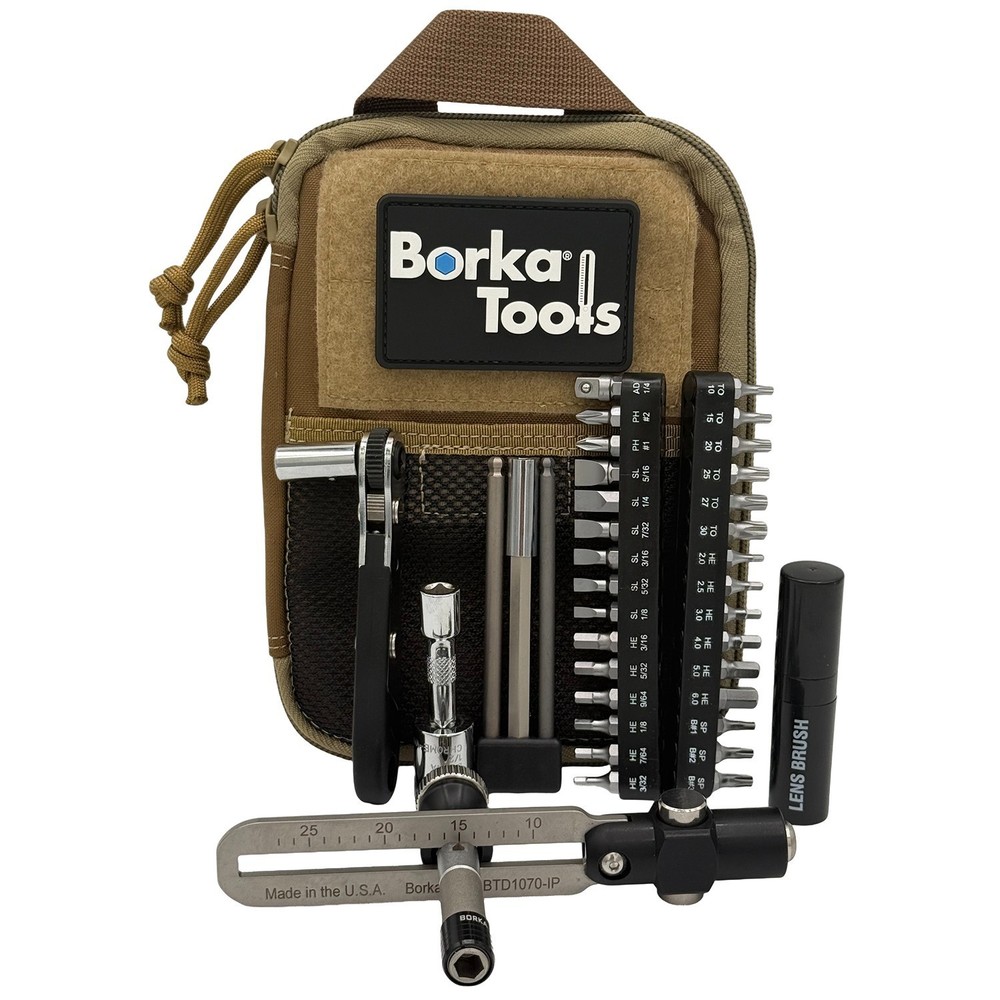 Borka Standard Configuration Tool Kit w/ 3pc. Extension Bit Set #BTK-E1
