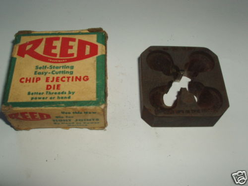 REED CHIP EJECTING 2 X 2 DIE 1/4"
