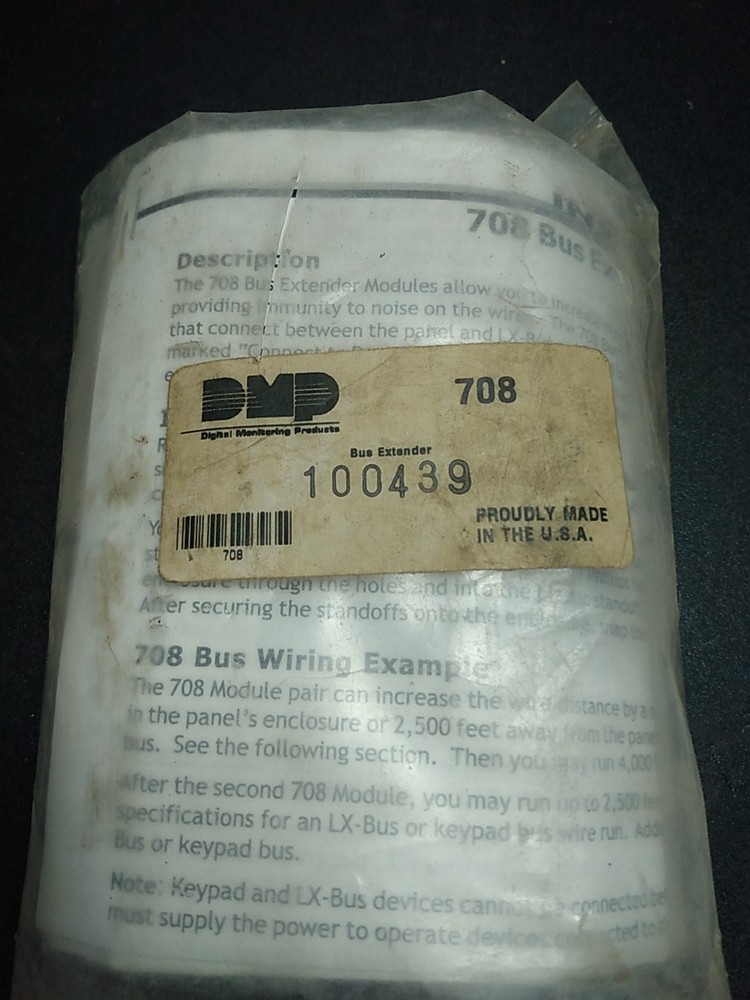 DMP 708 Bus Extender, Set of 2