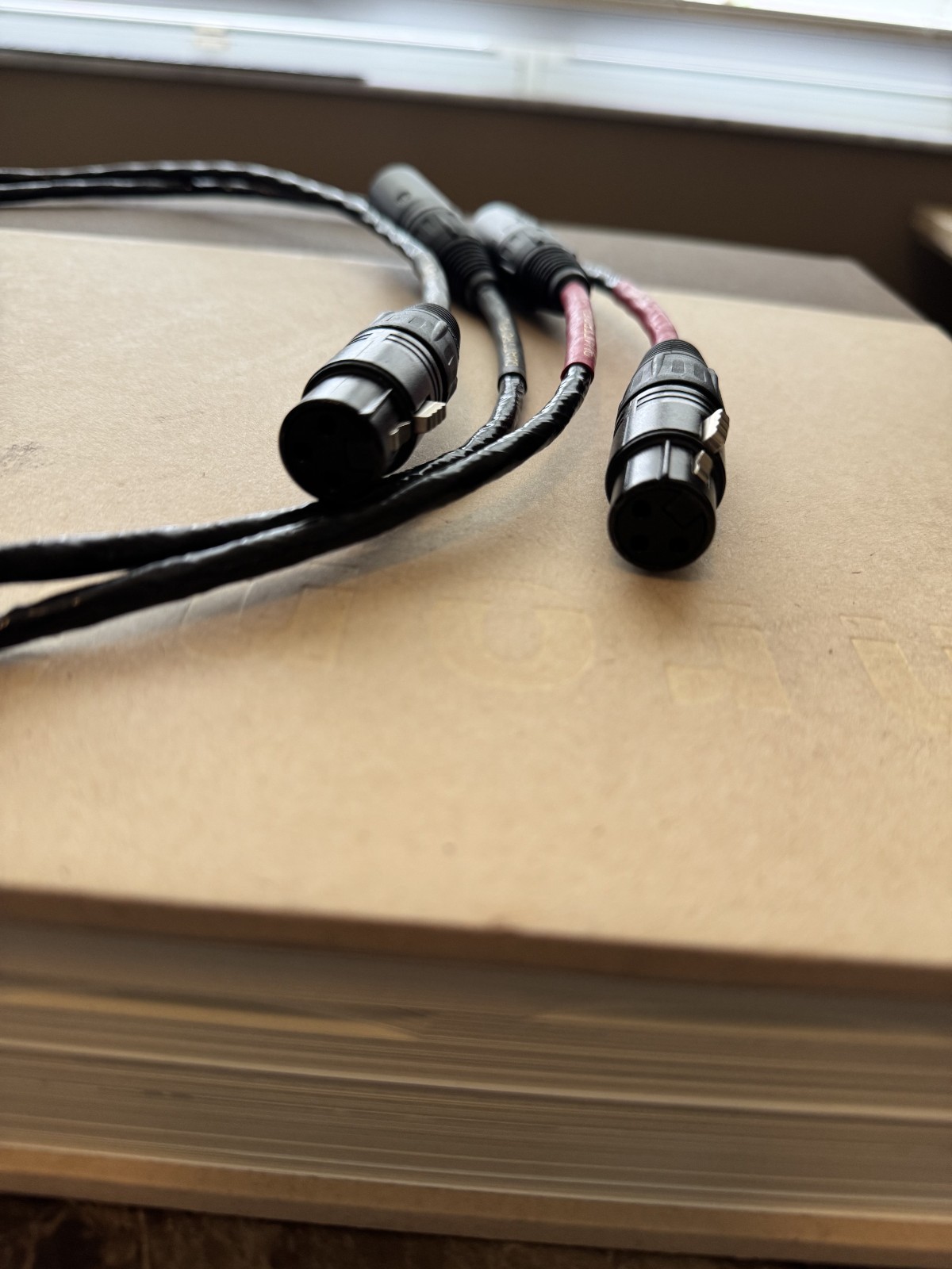 Nordost Quattro Fil XLR superior interconnect cables. one pair, 1 meter