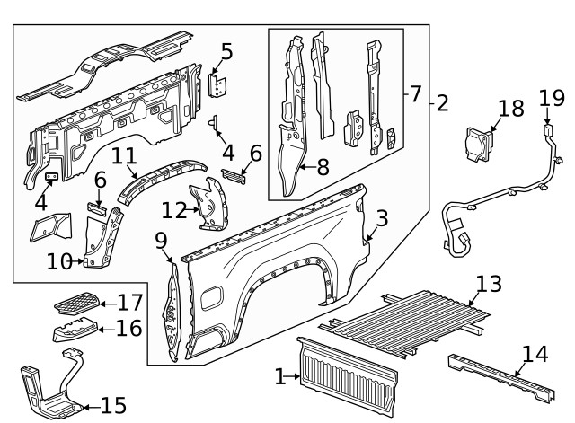 Genuine GM Step Pad 84656455