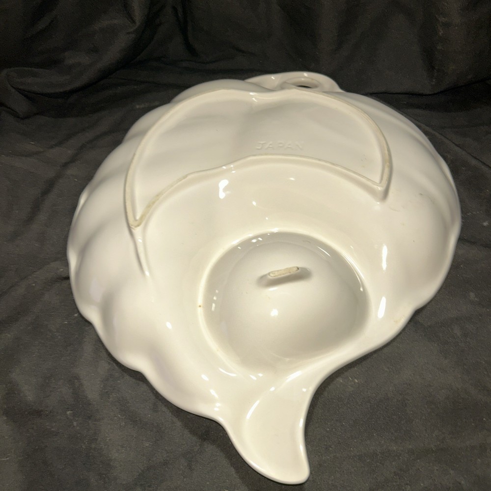 Ceramic Leaf Chip & Dip Tray Japan
