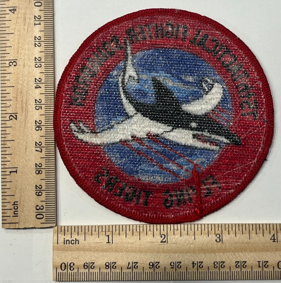 US AIR FORCE PATCH: 75th Tactical Fighter Squadron A-10 Warthog