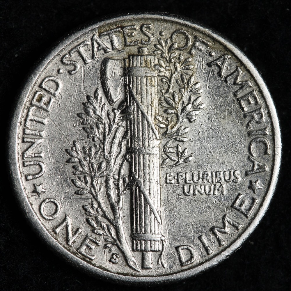 1929-S Mercury Silver Dime UNC *UNCIRCULATED* MS E193 GKL