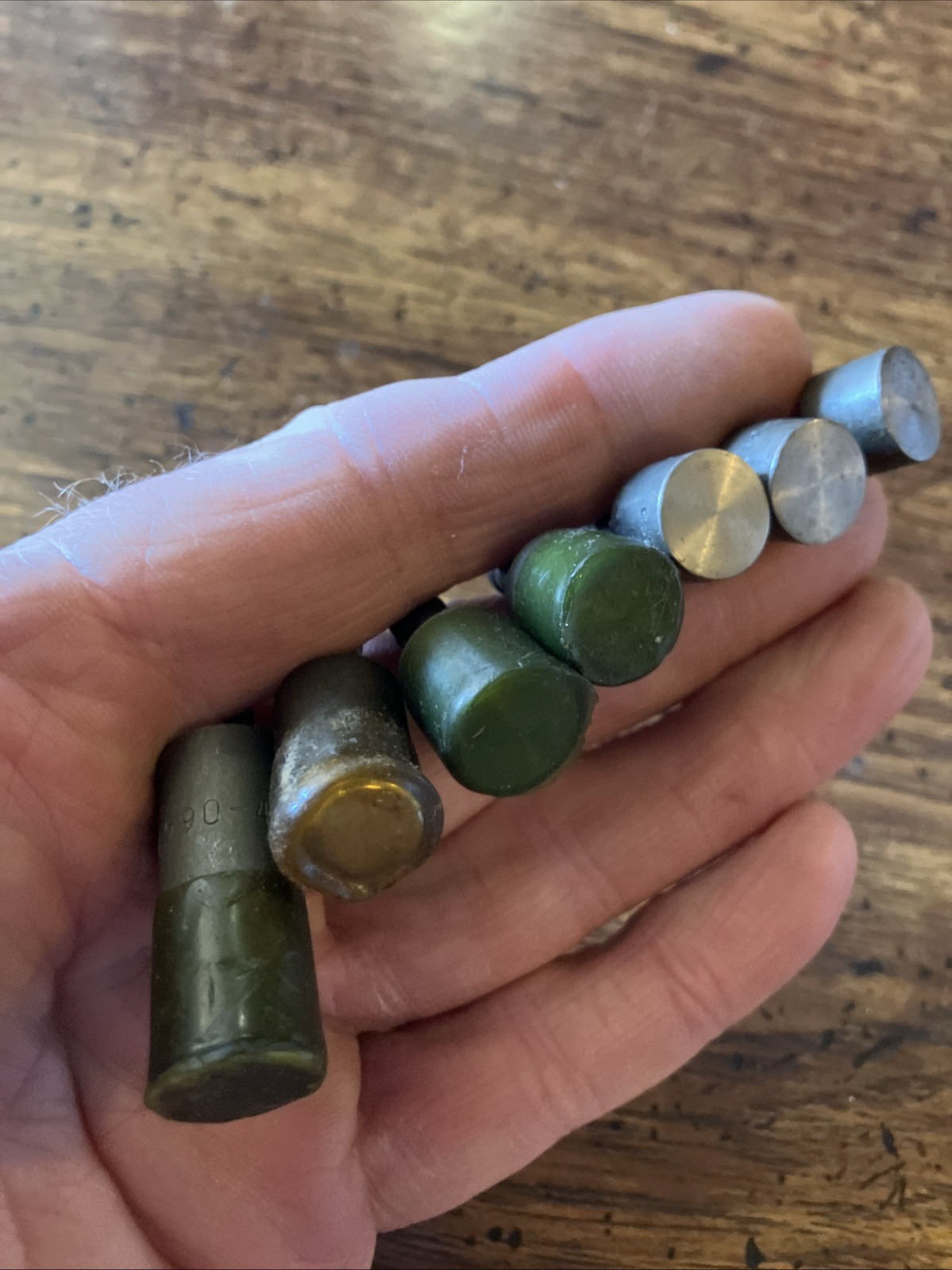 7 Pc Flat Head Rivet Squeezer Die 1/4 Shank Aircraft Aviation Some Duplicate