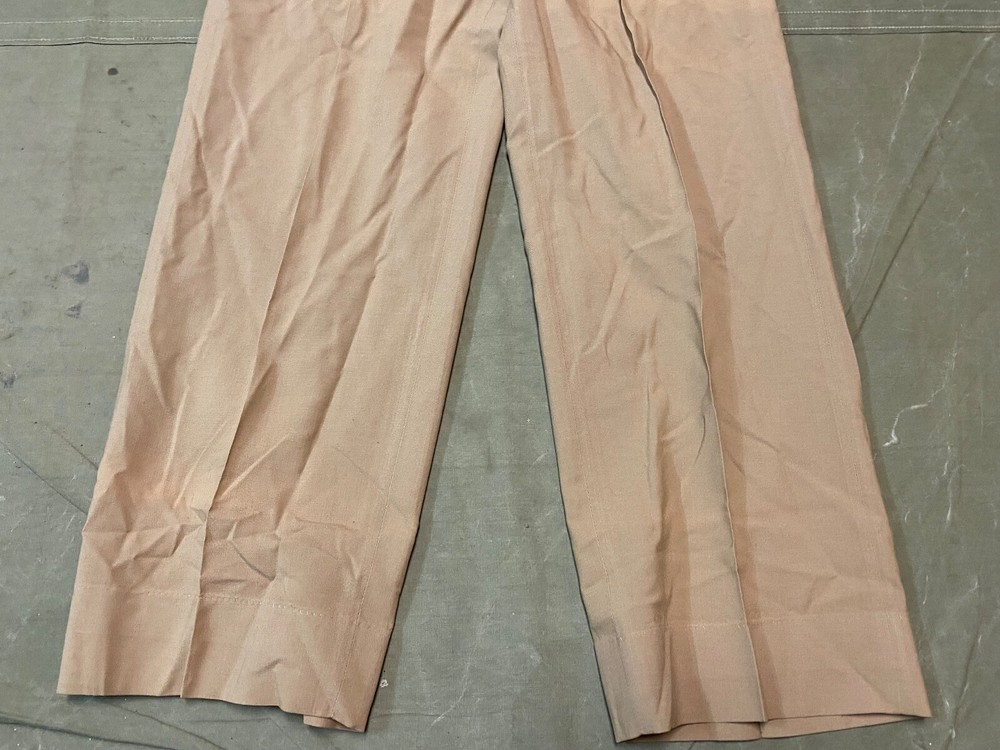 ORIGINAL WWII US ARMY OFFICER CLASS A "KHAKIS" TROUSERS- SMALL 32 WAIST