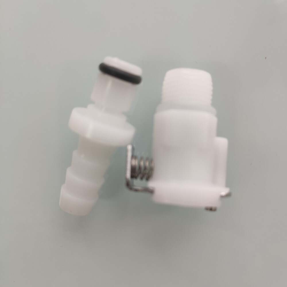 Female Male Fittings Quick Release Valves for Acrylic Penis Nipple Vacuum Pump