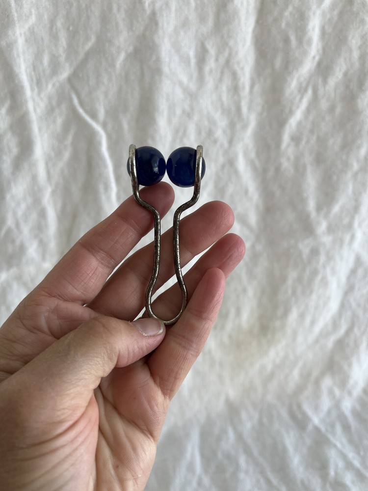 Vtg marble razor blade sharpener