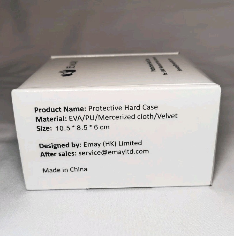 Emay Protective Hard Case For Emay Bluetooth Pulse Oximeter BLACK