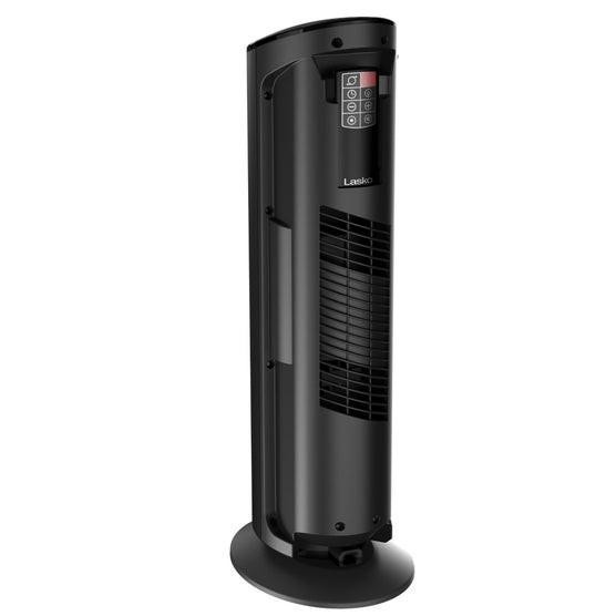 Lasko 22" Digital Ceramic Tower Space Heater with Child Lock and Remote