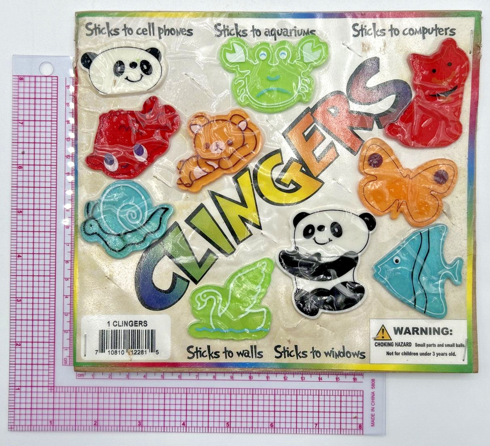 Vintage Vending Display Board Clingers 0086