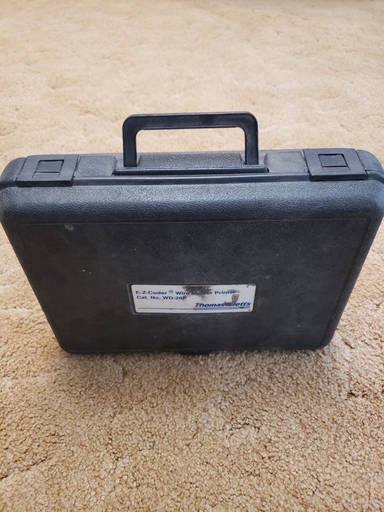 THOMAS BETTS WD-26P E-Z-CODER WIRE MARKER PRINTER