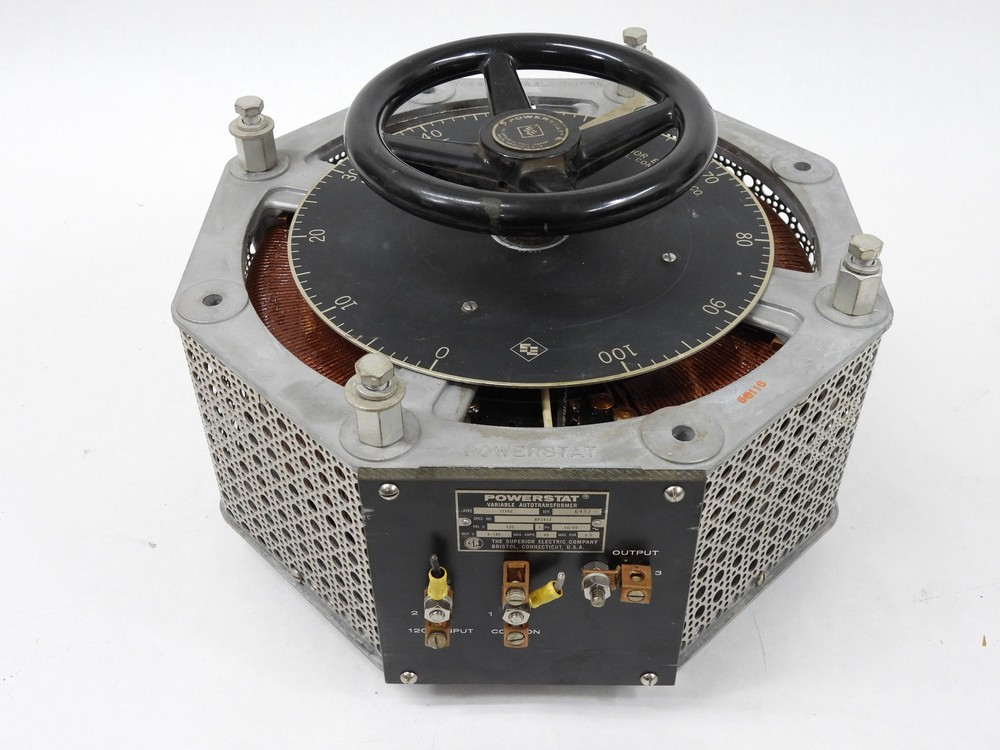 Superior Electric Variac Powerstat 1156-C 45A Variable Transformer (nice)