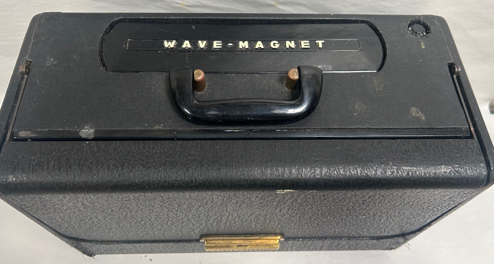 Vtg Zenith Trans-Oceanic Model L600 Super DeLuxe Shortwave Radio Receiver (A30)