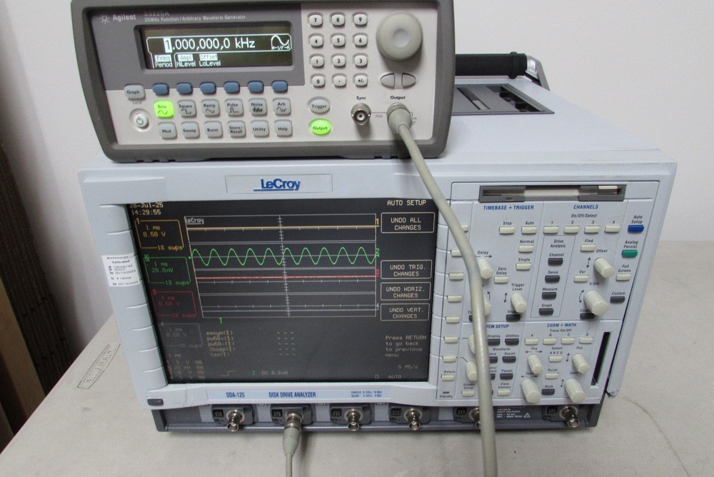 LeCroy DDA-125 Disk Drive Analyzer Digital Oscilloscope