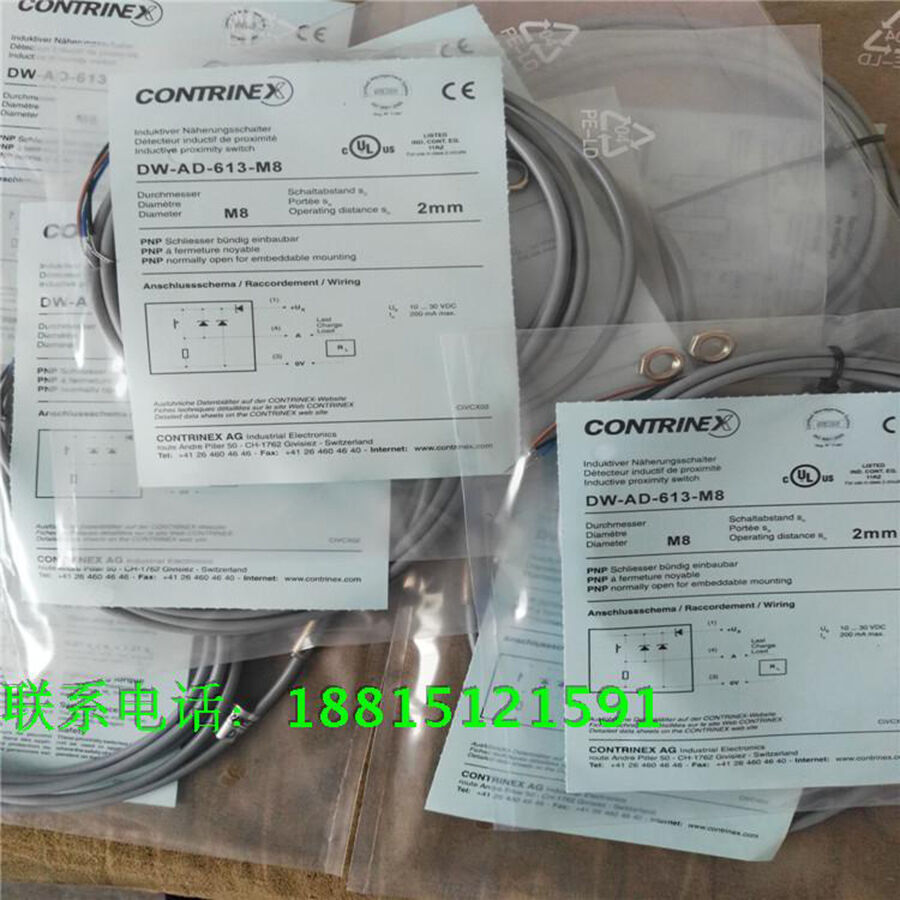 1PC New FOR Contrinex DW-AD-613-M8 Proximity switch sensor replacement