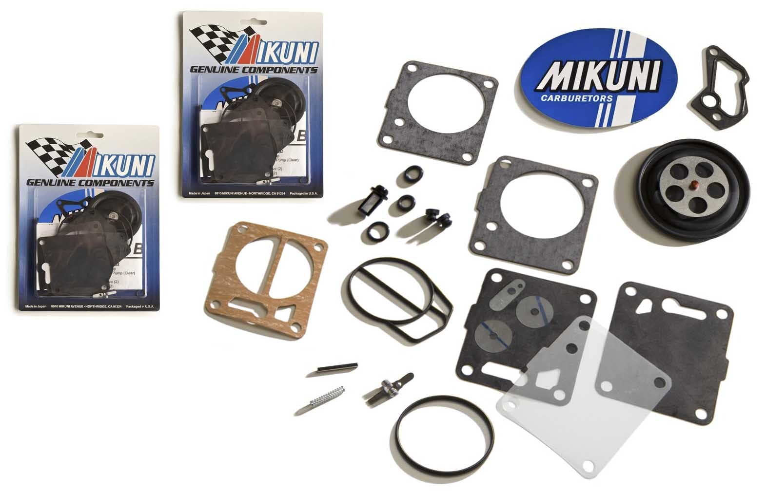Genuine Mikuni Dual Carb Carburetor Rebuild Kit Yamaha GP800 GP800R Xl800 XLT800