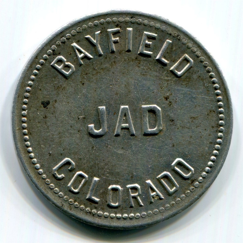 Colorado, Bayfield - JAD $1 Token