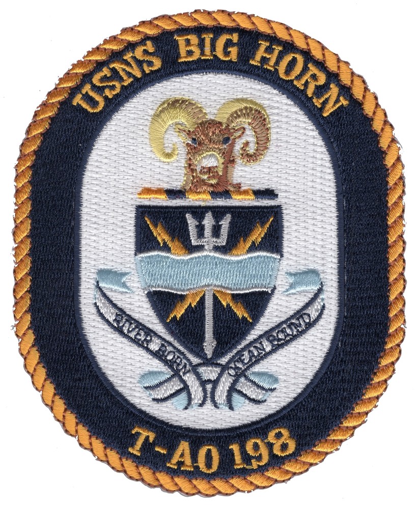 T-AO 198 USNS Big Horn Patch