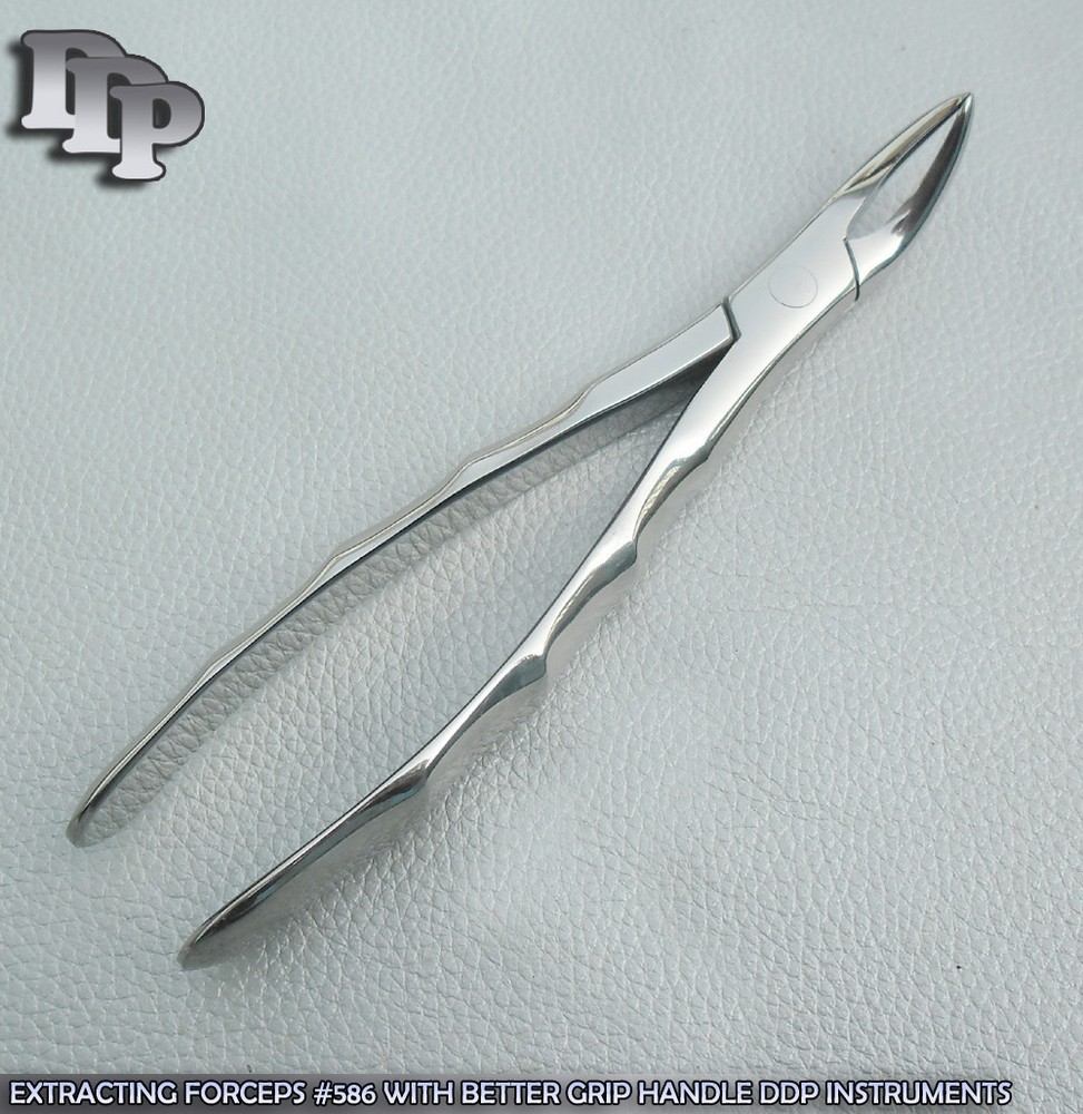 EXTRACTING FORCEPS #586 WITH BETTER GRIP HANDLE INSTRUMENTS