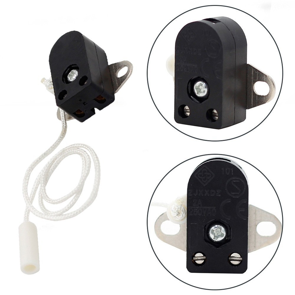 Adjustable cord rotating pull cord wall light switch for personalized control